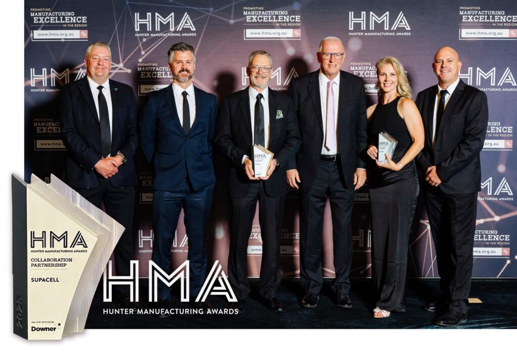 super cell staff winning award